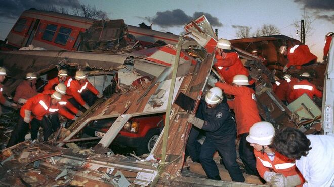 Bahn Unglück Rüsselsheim