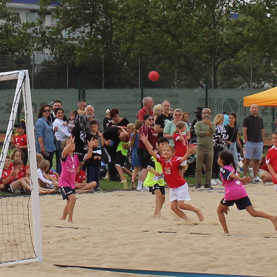 Sanitätsdienst Beach Handball Turnier Ortsverein Walldorf in